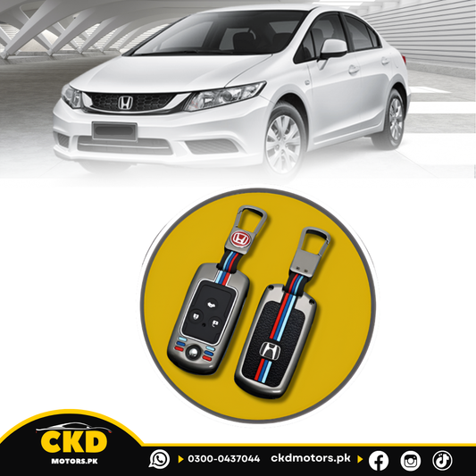 Metal Key Cover For Honda Civic Rebirth 2012-2015