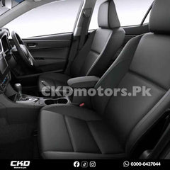 Toyota Corolla X Black Leather Car Seats Covers | 2015-24
