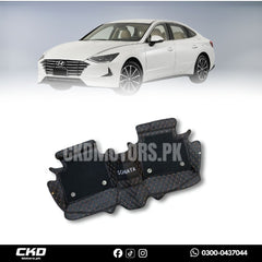 11D Floor Mats For Hyundai Sonata 2021–2024