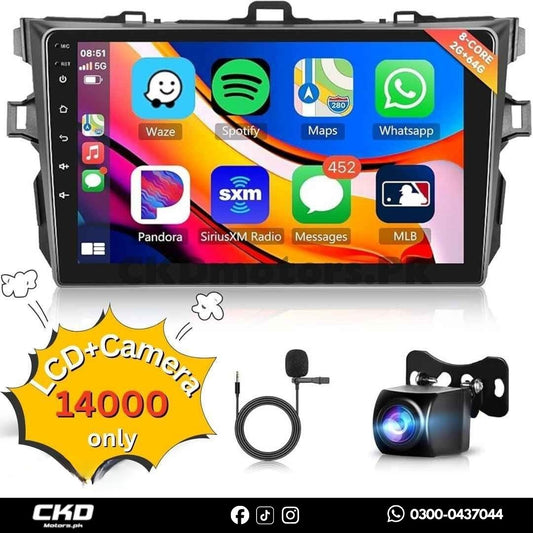Car Android LCD With Camera For All Cars | HD Display
