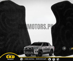 Carpet Floor Mats for Toyota Revo Hilux 2017-2025