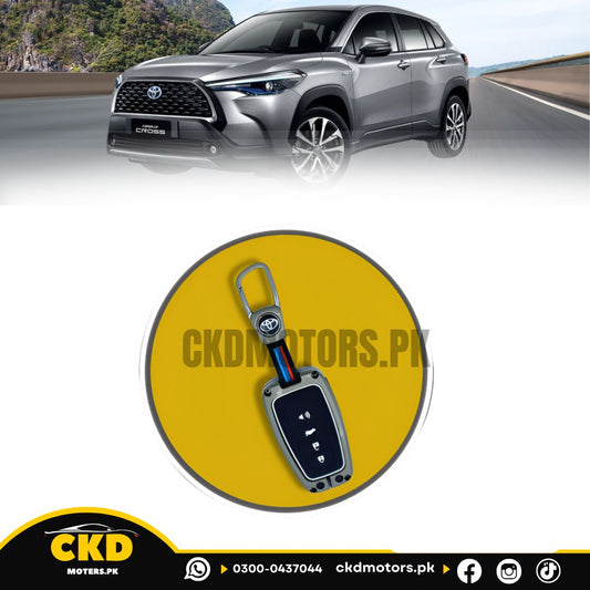 Metal Key Cover for Toyota Cross 2022-2025