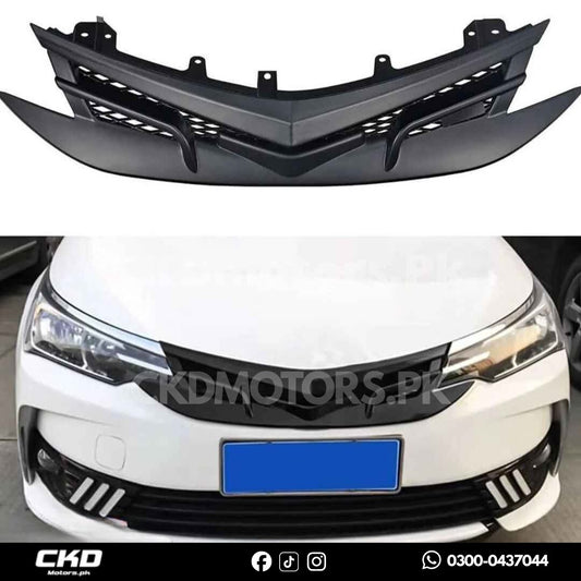 Toyota Corolla X 2017-2024 TRD Style Front Grill