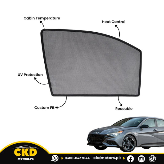 Aura Window Sun Shades for Hyundai Elantra 2024-2025