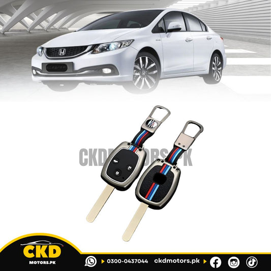 Metal Key Cover for Honda Civic Reborn 2007-2012