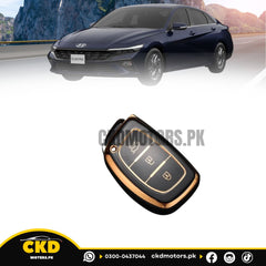 Car Key Cover for Hyundai Elantra 2024-2025
