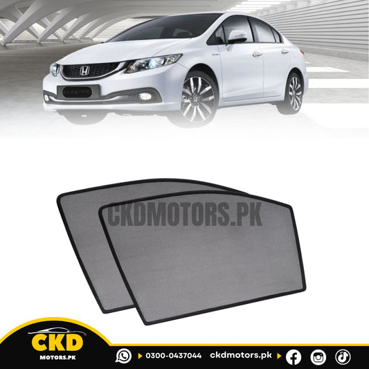 Aura Window Sun Shades For For Honda Civic (Reborn) 2007-2012