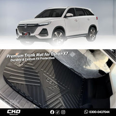 Oshan X7 Trunk Mat Premium Quality | 2021-24