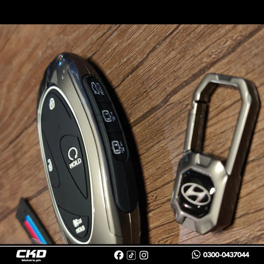 Metal Key Cover For Hyundai Tucson Hev 2025