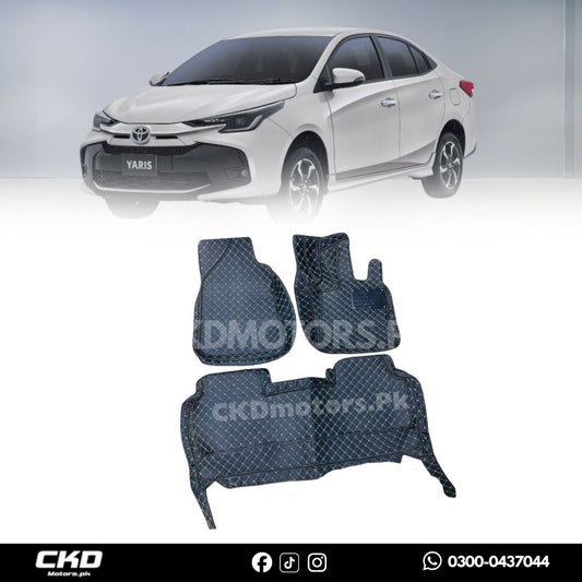 Toyota Yaris 2020-2024 7D Floor Mats