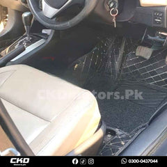 Toyota Corolla 2015-24 9D Floor Mats