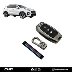 Metal Key Cover For Kia Sportage 2020-2024