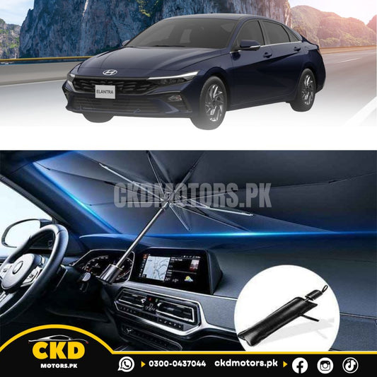 Car Umbrella Sun Shade Cover for Hyundai Elantra 2024-2025