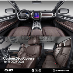 Custom Seat Covers For Jac T9 2024-2025