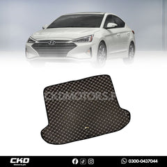 7D Trunk Mat For  Hyundai Elantra 2021-2024