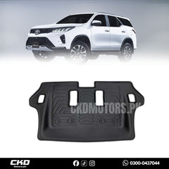 TPE Floor Mats with Trunk Mat for Toyota Fortuner 2016-2025