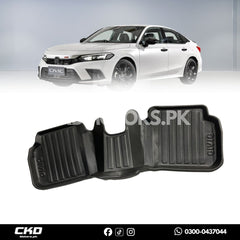 TPE Floor mat For Honda Civic 2021-2025