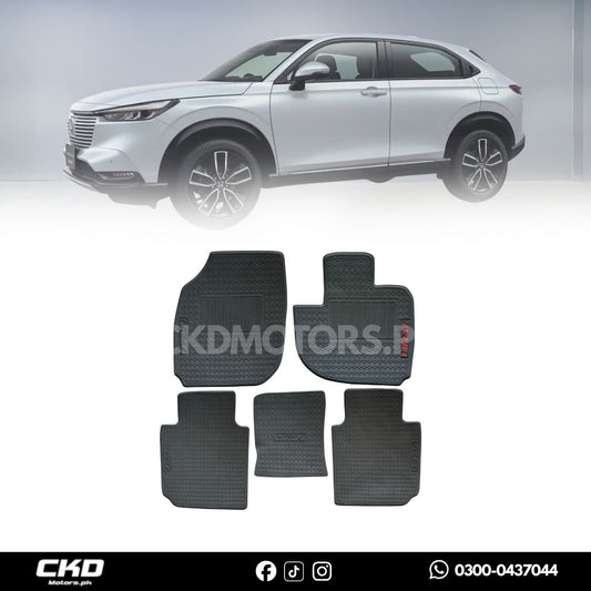 Latex Rubber Floor Mat For Honda HR-V 2023-2025