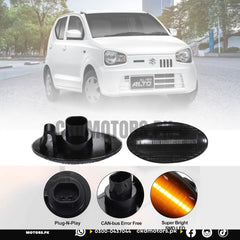 Premium Smoke Black Fender Indicators For Alto 2014-2025