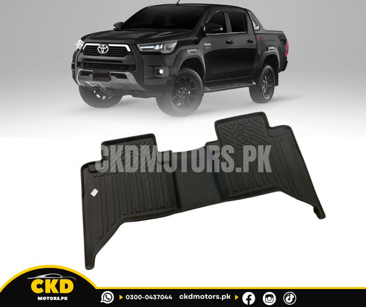 TPE Style Car Floor Mats for Toyota Revo Hilux 2017-2025