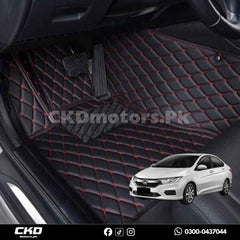 Honda City 2021-24 7D Floor Mats