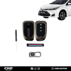 Metal key Cover Toyota Corolla 2015-2025