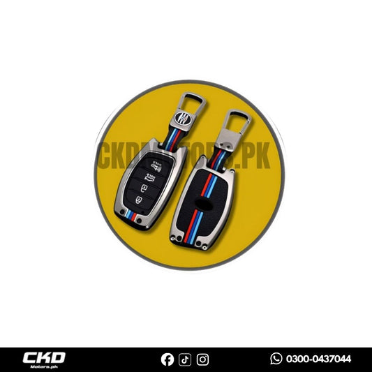 Metal Key Cover for Hyundai Elantra 2021-2024