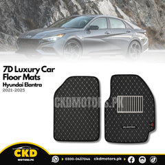 7D Luxury Floor Mat for Hyundai Elantra 2024-2025