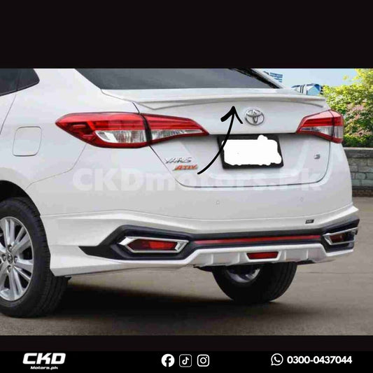 Toyota Yaris 2020-2024 Trunk Spoiler Version 1