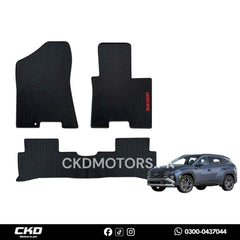 Hyundai Tucson 2025 HEV Latex Floor Mats – Flexible, Waterproof & Custom Fit