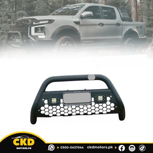 Front Bumper Armor Safe Guard 11/U Armoured for Jac T9 Hunter 2024-2026