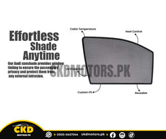 Aura Window Sun Shades For Honda HRV 2023-2025