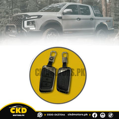 Leather Metal Key Cover For Jac T9 Hunter 2024-2026