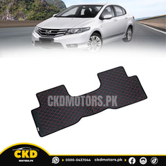7D Floor Mats  for Honda City 2009-2020 (RED TEXTURE)