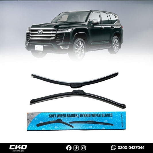 Soft And Hybrid Car Wiper Blades for Toyota Land Cruiser 2009-2025