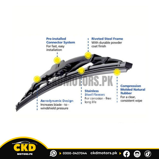 Premium Wiper Blades For Hyundai Elantra 2024-2025