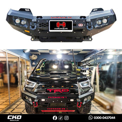 Hamer Front Bumper Double Fog Lamps For Toyota Hilux Revo