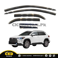 Toyota Corolla Cross 2024 TXR Air Press | Premium Quality Air Visor