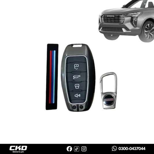 Metal Key Cover for for Haval jolion 2021-2024