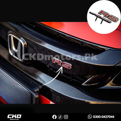 Honda Civic X 2016-2021 Grill RS Logo