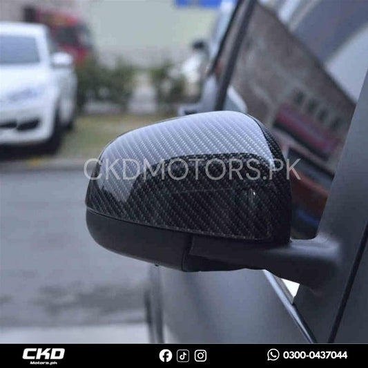 Suzuki Alto Carbon Fiber Side Mirror Covers For 2019-2024