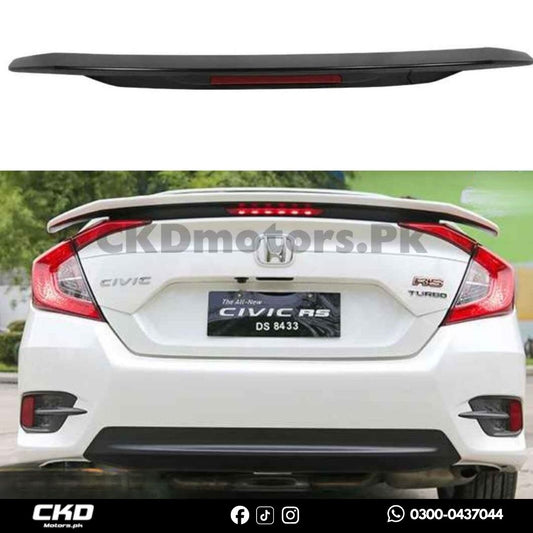 Honda Civic X RS Turbo Spoiler OEM | 2016-21