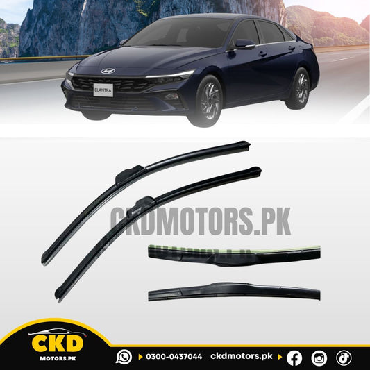 Soft and Hybrid Car Wiper Blades For Hyundai elantra 2024-2025