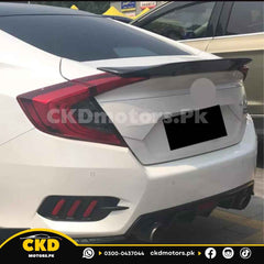 Honda Civic X JDM style Ducktail Spoiler | 2016-2021