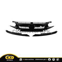 Honda Civic X 2016-2021 Front Turbo Grill