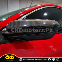 Honda Civic X 2016-21 Carbon Fiber Side Mirrors Cover