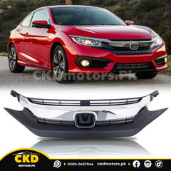 Honda Civic X 2016-2021 OEM Chrome Grill