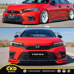 Honda Civic Xi 2022-24 11 Gen Yofer Body Kit