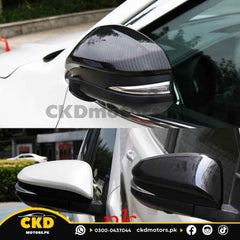 Toyota Hilux Revo/Rocco 2016-2021 Carbon Fiber Side Mirror Covers