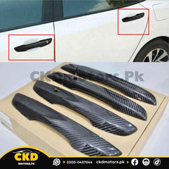 Honda Civic X 2016-21 Carbon Fiber Door Handle Covers